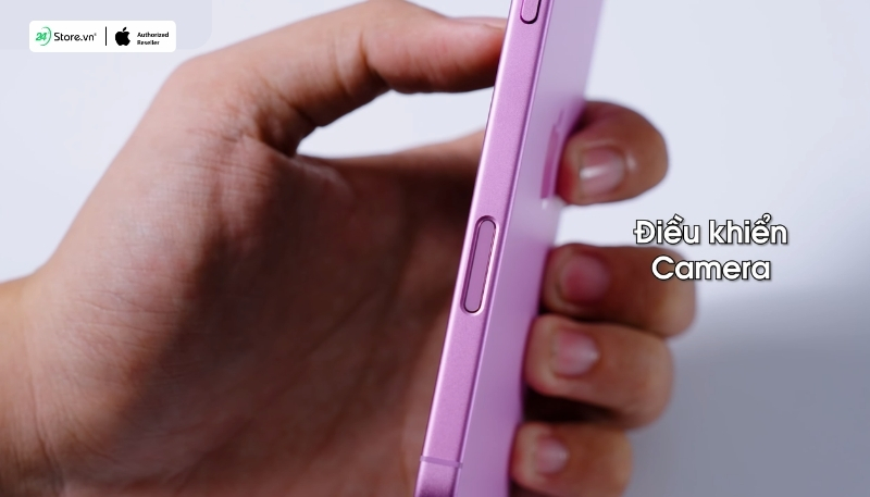 điều khiển camera trên iphone 16 và iphone 16 plus