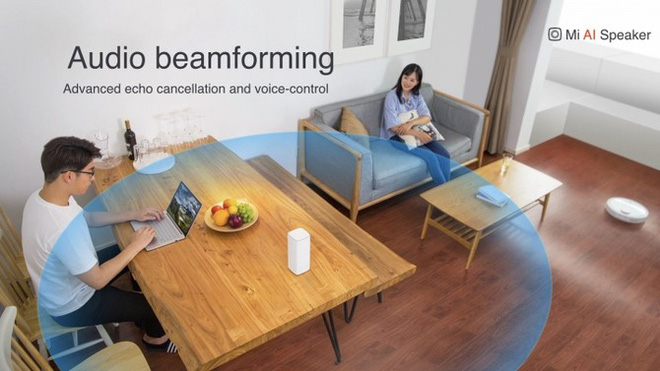 Loa thông minh Mi Ai Speaker nhỏ, gon, tiện ích Cau hinh va thiet ket cua loa thong minh Mi Ai Speaker hinh anh2
