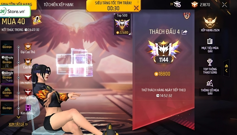 acc ff miễn phí facebook