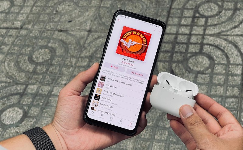 AirPods có hoạt động trên thiết bị điện thoại Samsung không?