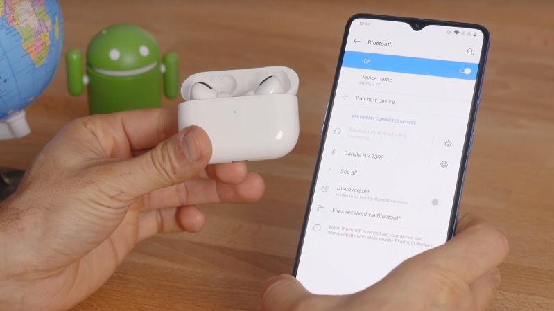 AirPods có hoạt động trên thiết bị điện thoại Samsung không?