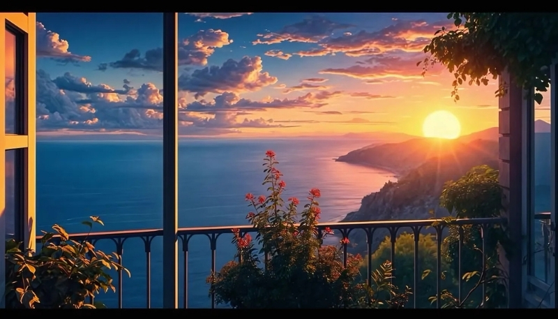 ảnh nền ipados 26 góc nhìn từ ban công