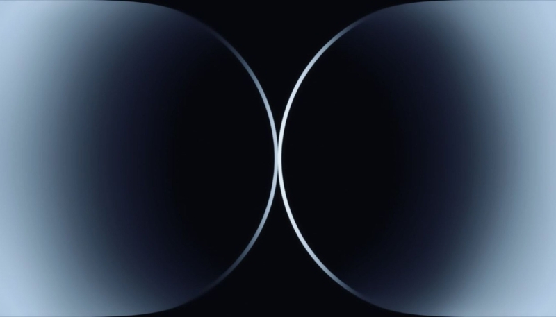 ảnh nền ipados 26 hình tròn đen xám