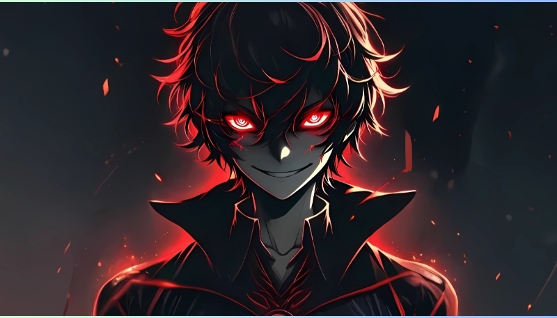 Ảnh 12 cung hoàng đạo anime nữ đang ác quỷ