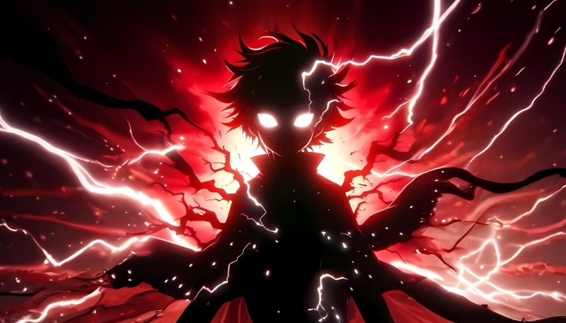 Avatar ác quỷ anime màu lạnh lùng