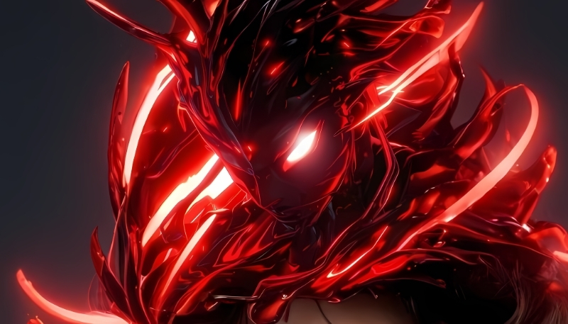 Avatar ác quỷ anime màu ngầu