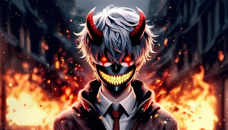 Bộ sưu tập hình ảnh ác quỷ anime 3D 4K