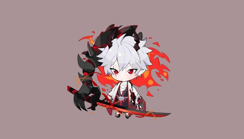 Bộ sưu tập hình ảnh ác quỷ anime chibi dễ thương