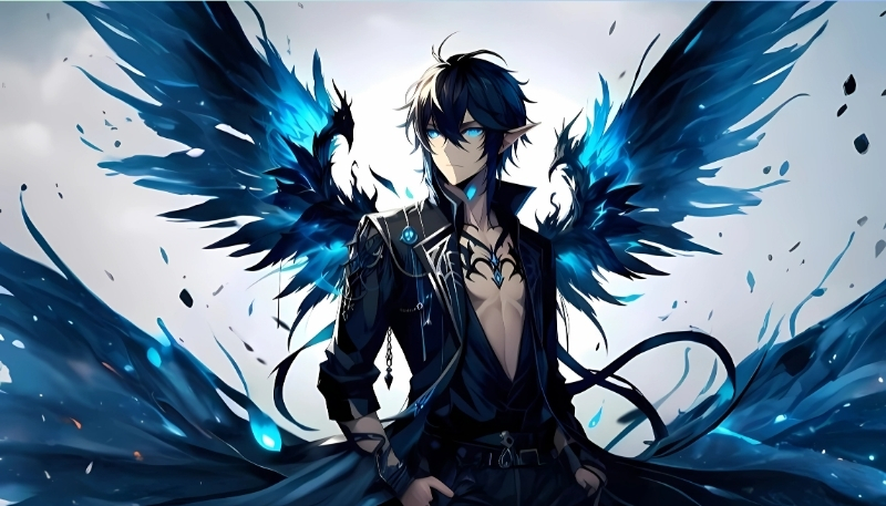 Hình ảnh anime thiên thần và ác quỷ cực nét