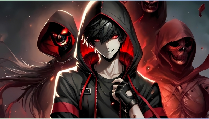 Hình ảnh anime và ác quỷ nam
