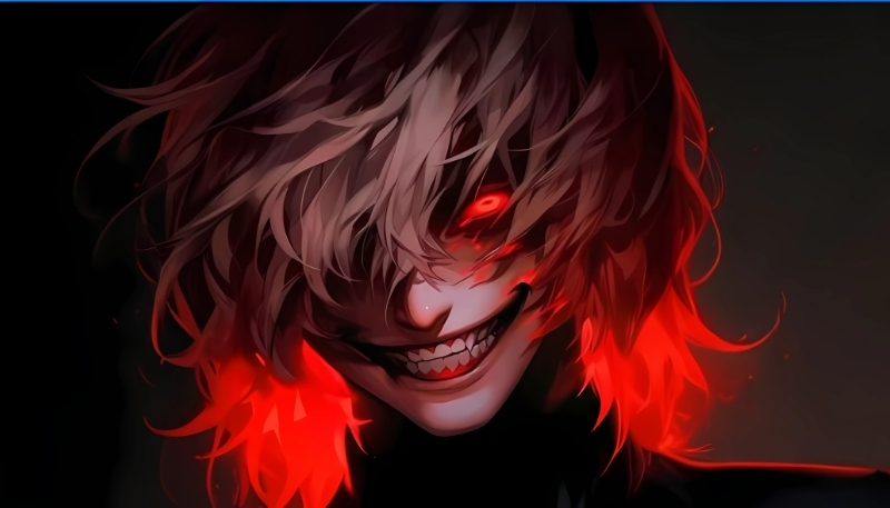 Tải avatar ác quỷ anime màu cho Facebook