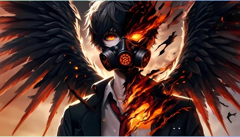 Tải hình ác quỷ anime 3D cho điện thoại