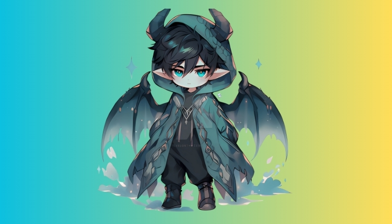 Tải hình ác quỷ anime chibi cho PC