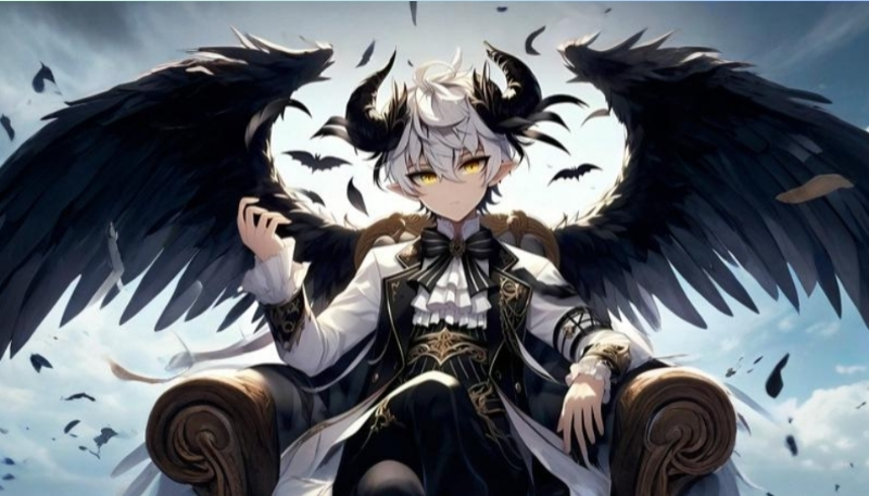 Tải hình anime thiên thần và ác quỷ cho điện thoại