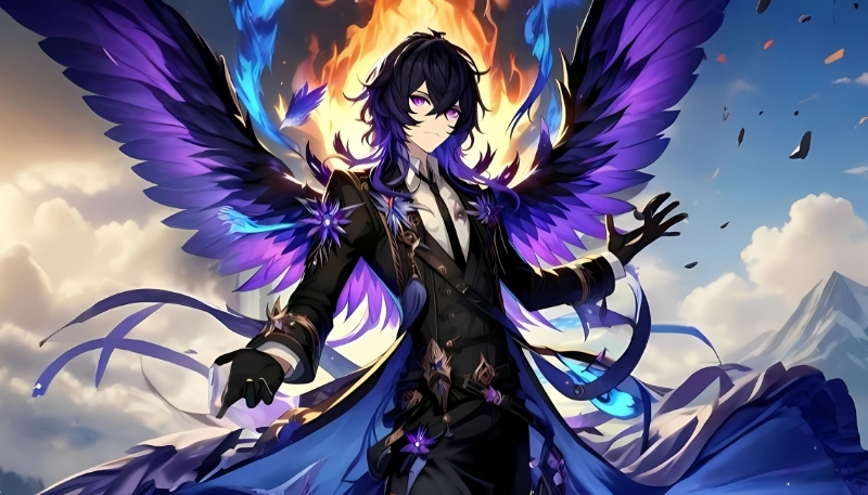 Tải hình anime thiên thần và ác quỷ cho PC