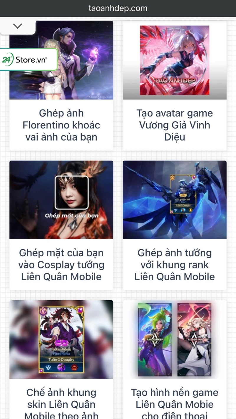 bước 2 chọn chủ đề hoặc chế ảnh