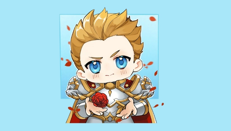 hình ảnh arthur chibi liên quân nam đẹp trai