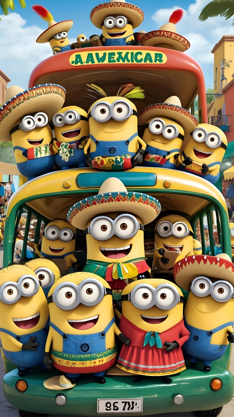 hinh minion jorge banh beo