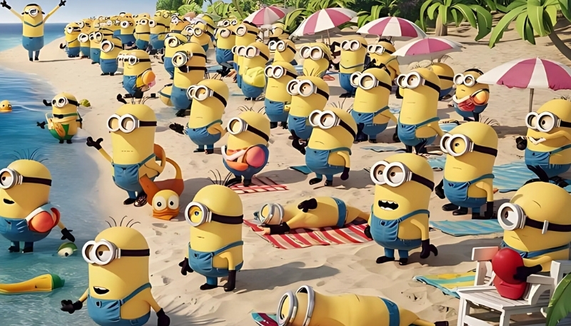 hinh minion jorge xinh nhat