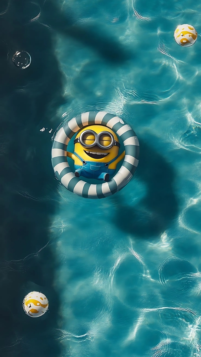 hinh minion ke trom mat trang 2010 vui nhon