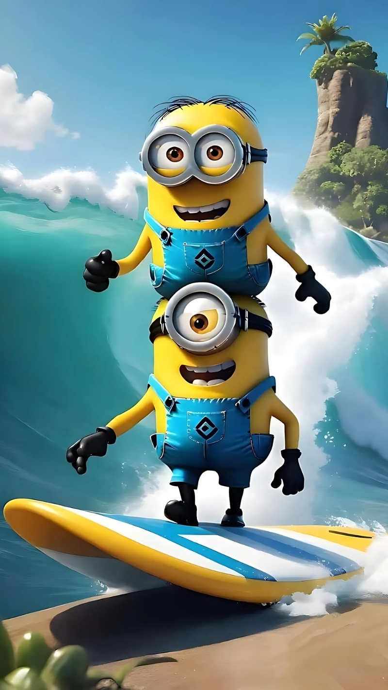 hinh minion su troi day cua gru nghich ngom nhat