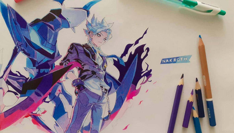 ảnh nak thứ nguyên vệ thần chibi