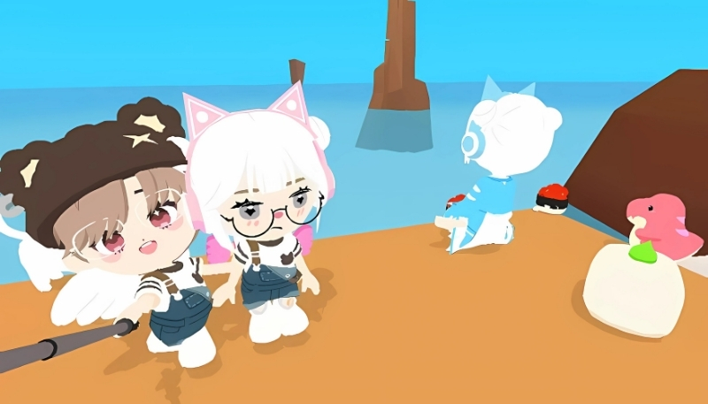 ảnh nền play together bạn bè đáng yêu