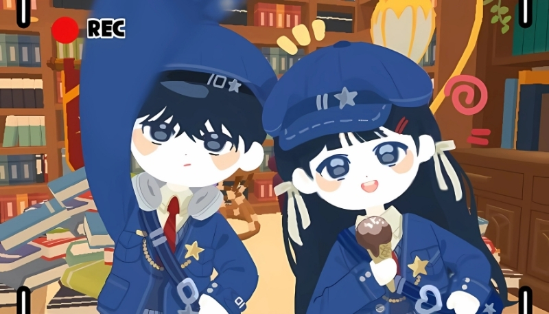 ảnh play together bạn bè anime dễ thương