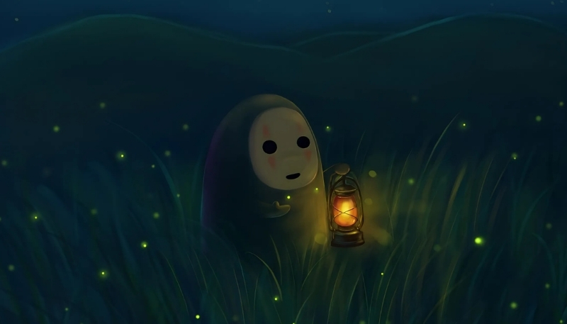 Tranh Kaonashi Vô Diện chất lượng cao