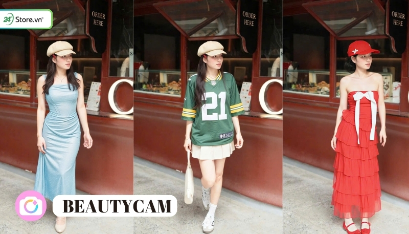 BeautyCam - App thay đổi trang phục AI