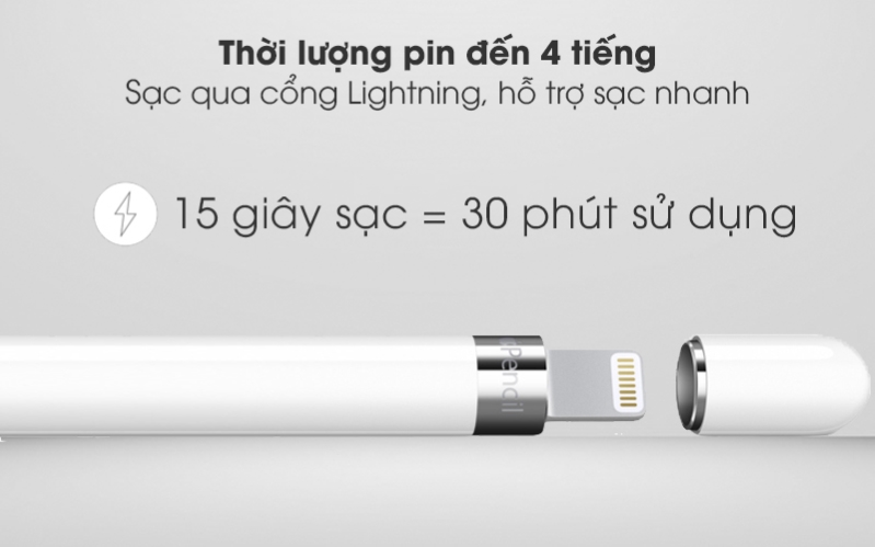 Apple Pencil 1 Cũ  pin khủng