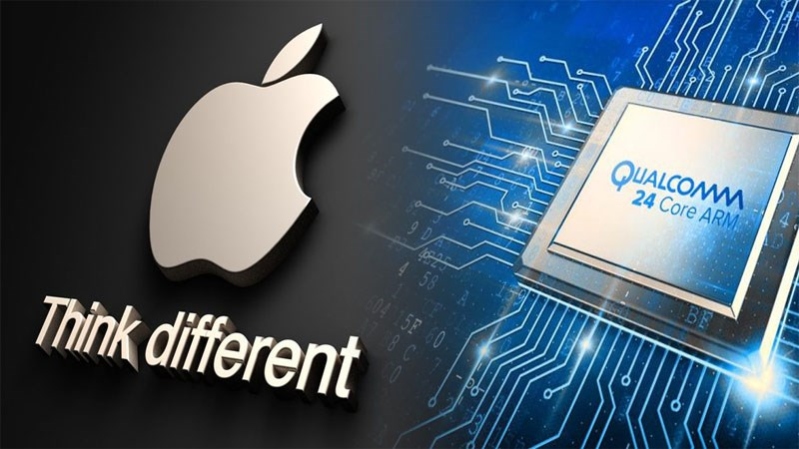 Apple thất bại ê chề, lại quay về với Qualcomm  Apple thất bại ê chề, lại quay về với Qualcomm