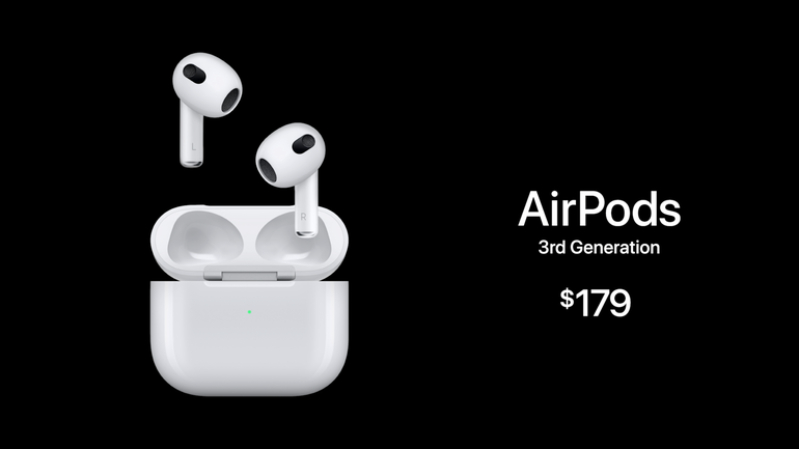 Sự kiện Apple Unleashed ảnh 6 AirPods 3 sẽ được giao hàng từ ngày 26/10