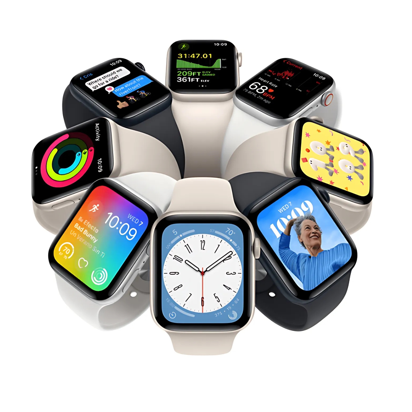 apple watch se 2024 có mấy màu