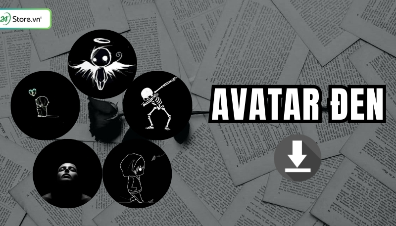 avatar đen cực đẹp