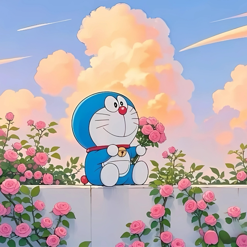 avatar facebook đẹp doraemon cute