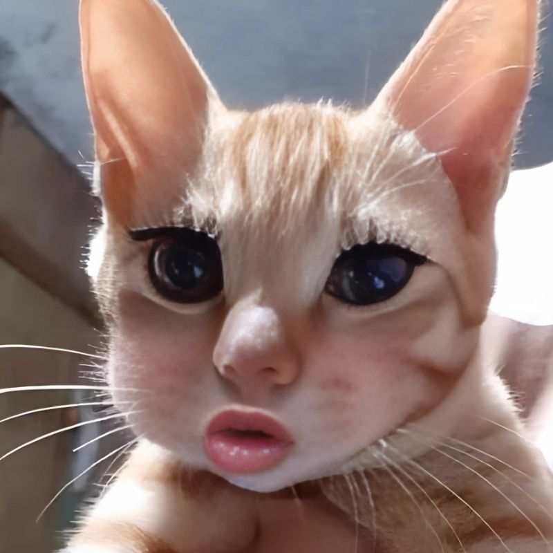 hình avatar con mèo siêu cute