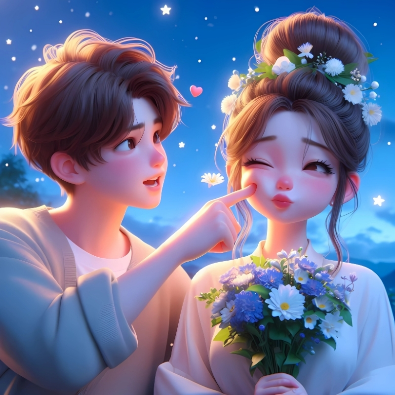 hình đại diện facebook tình yêu cute