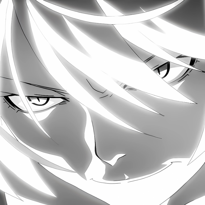 avatar trắng anime