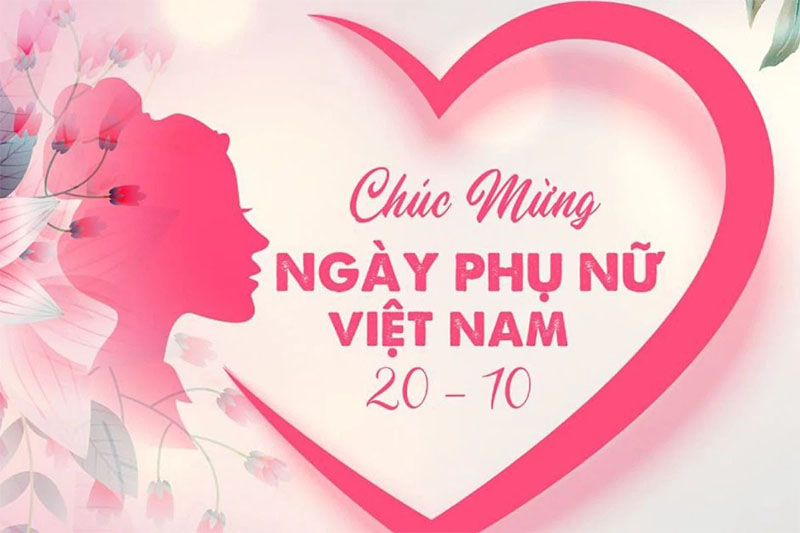 Background 20/10 màu hồng 3