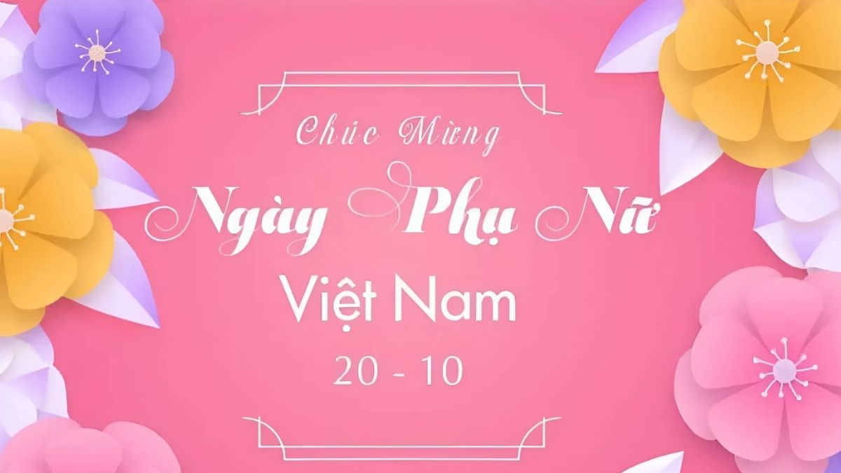 Background 20/10 màu hồng 4
