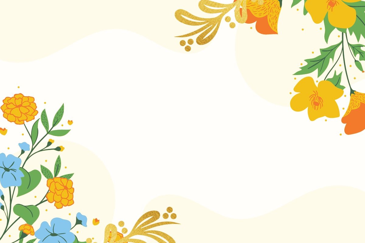 Background 20/10 màu vàng 2
