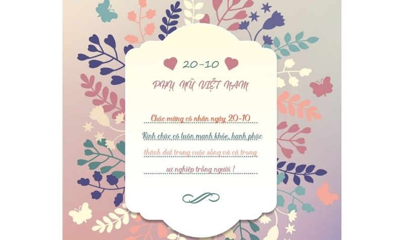 Hình ảnh 20/10 tặng cô 1