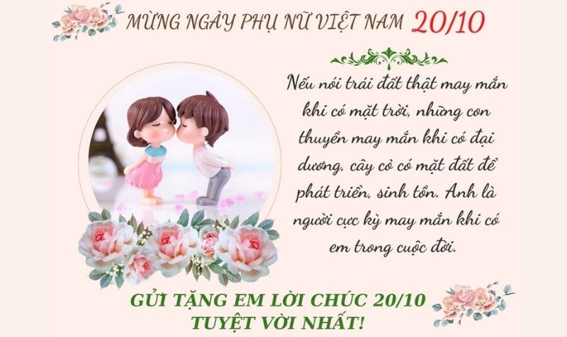 Hình ảnh 20/10 tặng người yêu 1