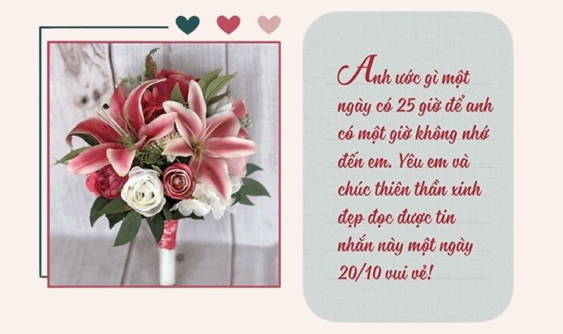 Hình ảnh 20/10 tặng người yêu 2
