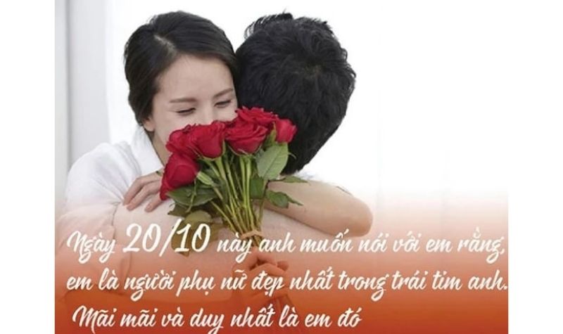 Hình ảnh 20/10 tặng vợ 1