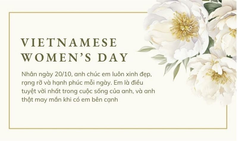 Hình ảnh 20/10 tặng vợ 7
