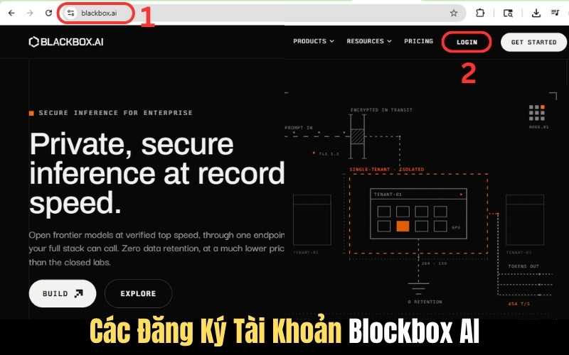 cách đăng ký tài khoản Blackbox AI