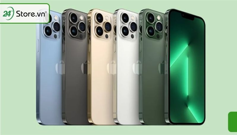  iPhone 13 Pro có các màu gì