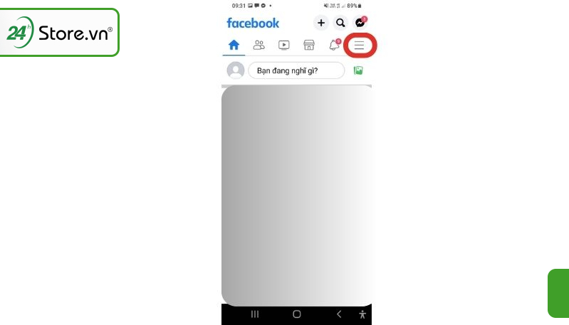 Tắt quảng cáo trên Facebook điện thoại Samsung 
